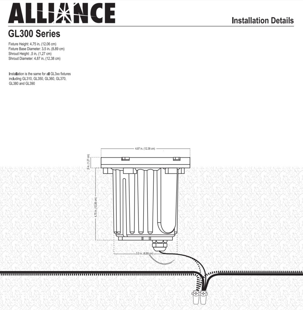 Alliance GL300 Bluetooth InGround Light The Pond & Rock Shop